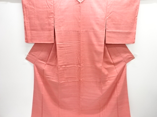 未使用品　手織り紬着物